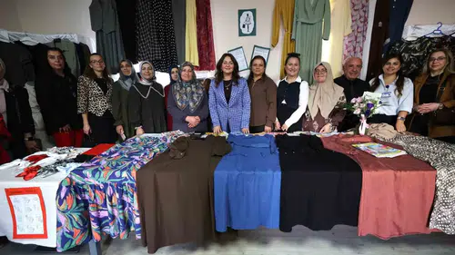 Yunusemre'de el emeği göz nuru eserler görücüye çıktı