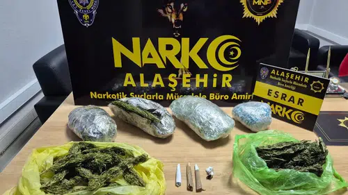 Manisa'da narkotik operasyonu: Zehir tacirine geçit yok