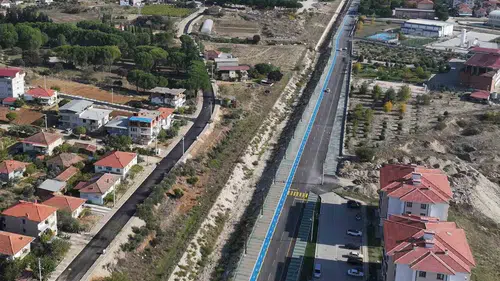 Köprübaşı’nda ulaşım konforu için düğmeye basıldı: Başkan Dutlulu çalışmaları yerinde denetledi