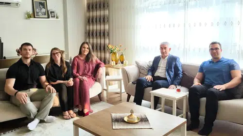 Emniyet Müdürü Karaduman’dan vefa ziyareti: Şehitlerimizin emaneti başımızın tacı