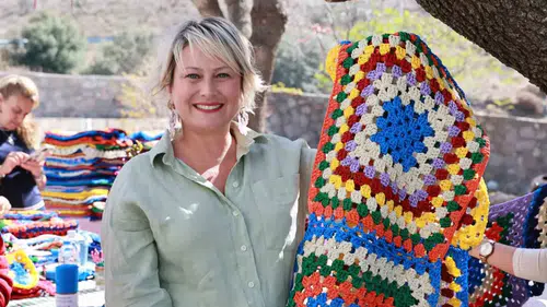 Bodrum’un sokaklarına örgüden sanat dokunuşu: 1400 motifle gelen değişim