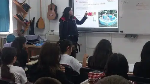 Söke’de yarının teminatı olan öğrencilere tasarruf bilinci aşılanıyor