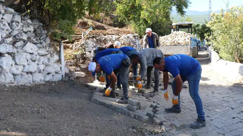 Bozdoğan’da kırsal kalkınma hamlesi: Örencik’in çehresi değişti