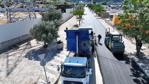 Emlakdere’de ulaşım çilesi bitti: Yollar modern asfaltla buluştu