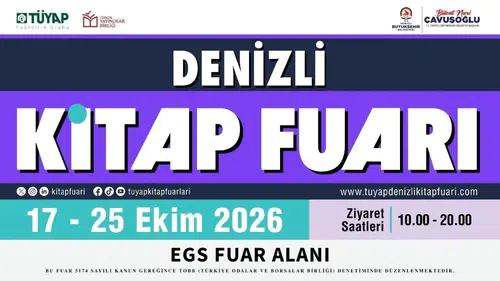Denizli’de edebiyat şöleni başlıyor: 9 gün boyunca kitapların dünyasında yolculuk