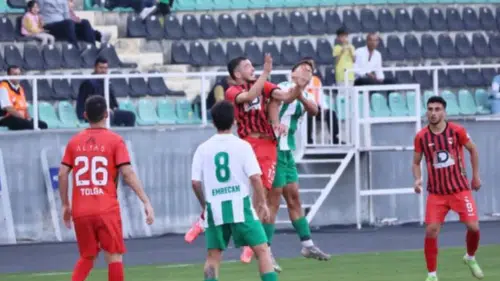 Denizli'de hüzünlü veda: Serikspor tek golle turladı
