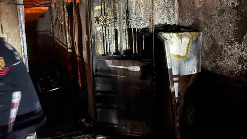 Karacasu'da gece yarısı dehşeti: Alevlerin arasında kalan aile son anda kurtarıldı