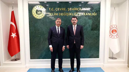 Başkan Tugay, Bakan Kurum'u ziyaret etti