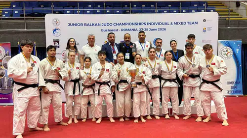 Manisalı judocuların Balkan zaferi: Tatamiden madalyalarla döndüler
