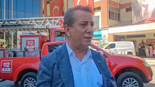 Efeler Belediyesi'nde korkutan yangın: Tatbikatlar olası faciayı önledi