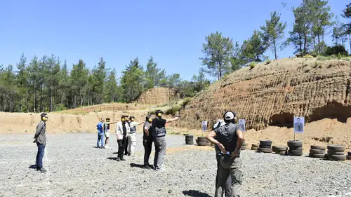 Geleceğin güvenlik uzmanları atış poligonunda rüştünü ispatladı