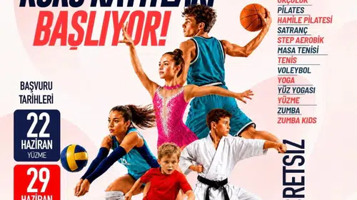 Denizli'de spor mevsimi açılıyor: 22 branşta ücretsiz eğitim fırsatı