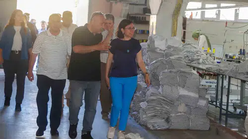 Uşaklı esnaftan Başkan Vekili Özkan’a yakın markaj: Sahada çözüm arayışı