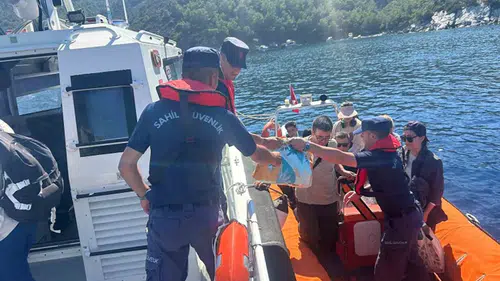 Datça kıyılarında hareketli saatler: 19 düzensiz göçmen yakalandı