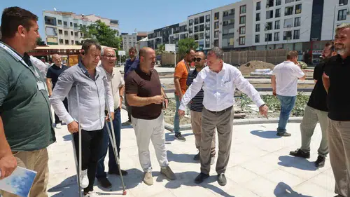 Muradiye’de sosyal dönüşüm hamlesi: Başkan Balaban şantiye alanına indi