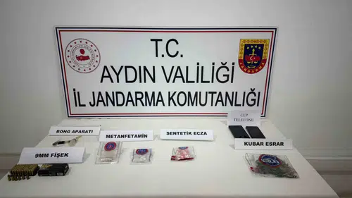 Sultanhisar jandarmasından zehir tacirlerine şafak baskını: Cephanelik gibi ev