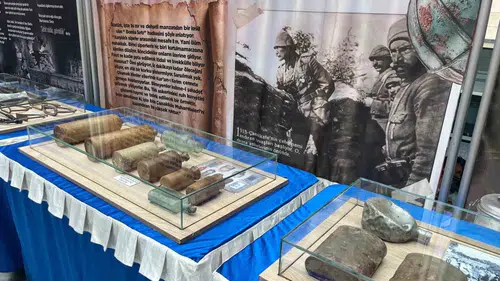 Tavşanlı’da tarih yolculuğu: Çanakkale’nin izleri Bedesten’de gün yüzüne çıktı