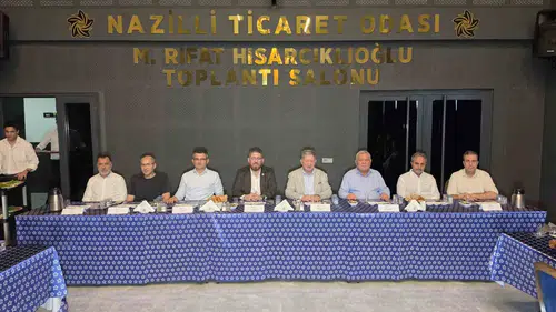 Nazilli iş dünyasında finansman ve sanayi alanı alarmı: NTO’dan çözüm çağrısı
