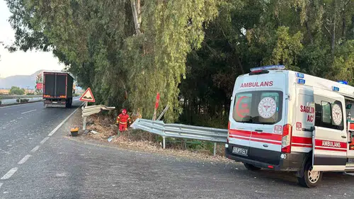 Muğla'da acı haber: Direksiyon hakimiyetini kaybetti, olay yerinde can verdi