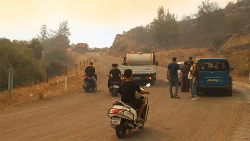 Çine’de alevlere karşı halk ve devlet el ele: Bölge halkı seferber oldu