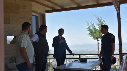 Salihli'de ormanlar için teyakkuz: Kaymakam Güldoğan'dan kritik uyarı