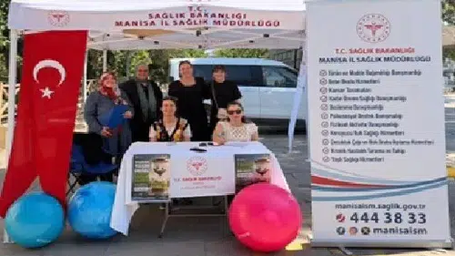 Alaşehir’de meydanlarda sağlık seferberliği: Hareket yaşınız kaç?