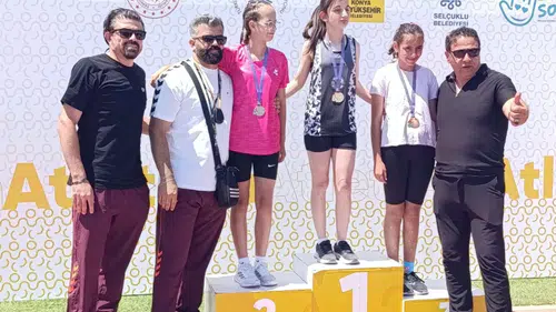 Afyonlu özel sporcuların Konya çıkarması: Pistlerin yeni yıldızı Defne oldu