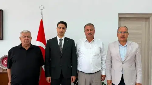 Beyağaç'ta yeni dönem: Başkan Pütün'den Kaymakam Haydari'ye nezaket ziyareti