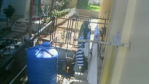 Balçova'daki inşaatta dehşet anları: İskele faciası saniye saniye kaydedildi
