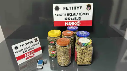 Fethiye narkotik ekiplerinden zehir tacirlerine geçit yok: Bir tutuklama