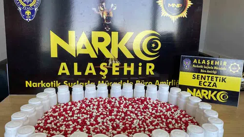 Alaşehir’de zehir tacirine geçit yok: Motosikletli şüpheli tutuklandı