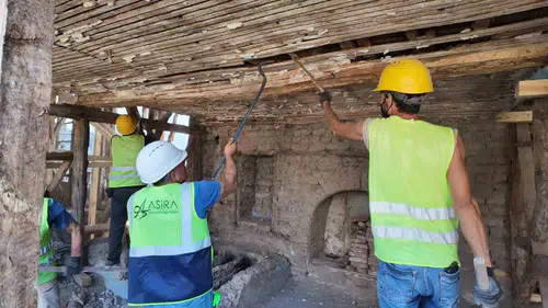 Denizli’nin tarihine sadık dokunuş: Şerbetçioğlu Konağı yeniden hayat buluyor