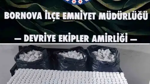 Bornova sokaklarında nefes kesen kovalamaca: Terk edilen araçtan uyuşturucu deposu çıktı