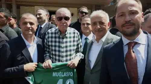 Muğlaspor’un Gurur Anı: 48 Numara Erdoğan’a Takdim Edildi