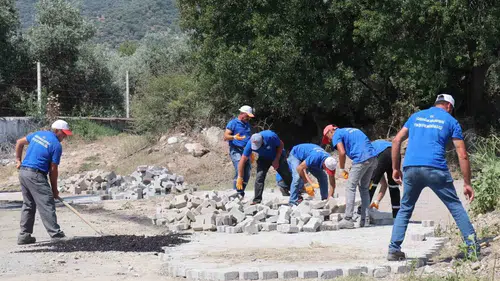 Bozdoğan’da yol seferberliği: Eymir Mahallesi’nde modern dokunuş