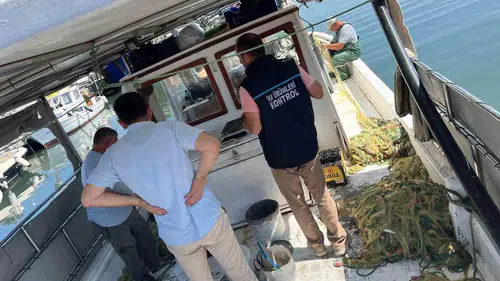 Didim denizlerinde avcılık denetimi: Ekipler sahaya indi