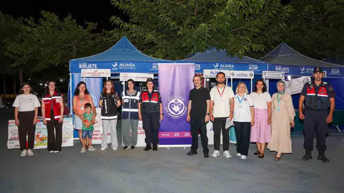 Aliağa’da gece pazarında kritik buluşma: Uzmanlar vatandaşla bir araya geldi