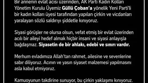 Acılı anneye düğünde çirkin sözler: "Oğluna sahip çıksaydın"