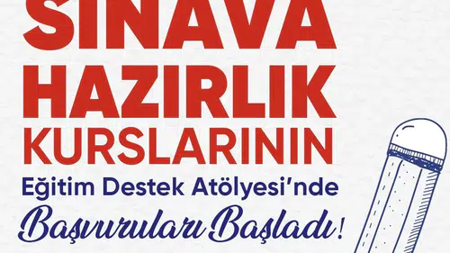 Didim’de sınav hazırlığına belediye dokunuşu: Gençlerin rotası Eğitim Destek Atölyesi