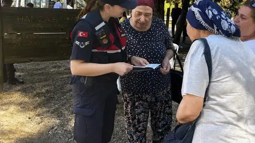Kemalpaşa’da Hamza Baba Buluşması’nda Jandarmadan Kadınlara Özel Farkındalık Mesajı