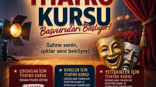 Nazilli’de Sahne Işıkları ve Etkili İletişim İçin Yeni Dönem: Kurs Kayıtları Açıldı