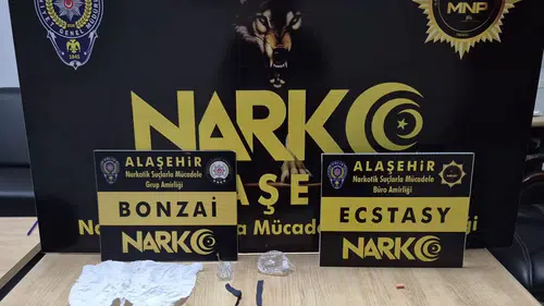 Manisa'da narkotik operasyonu: Kaçmaya çalışırken suçüstü yakalandı