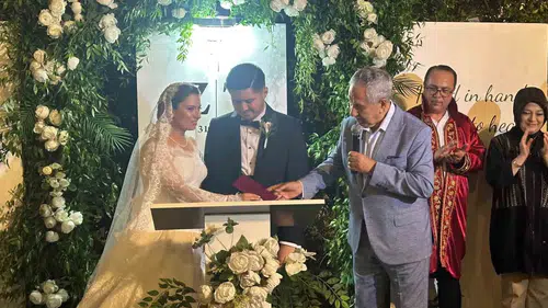Siyasetin zirvesi Özkan ailesinin düğününde bir araya geldi