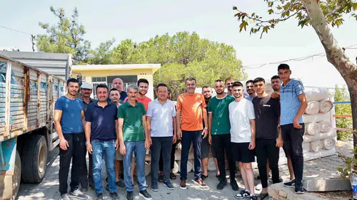 Babadağ’da Vatandaşla Buluşan Çavuşoğlu, Yol Çalışmalarını Yerinde Denetledi