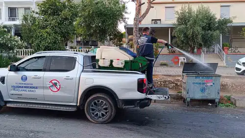 Didim’de haşereye karşı 7/24 mesai: Başkan Gençay’dan saha vurgusu