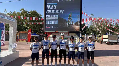Muğla’nın pedalları Kahramanmaraş’ta kürsü için dönüyor
