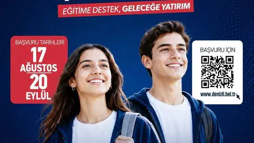 Denizli'de lise heyecanı yaşayan öğrencilere belediyeden kıyafet desteği