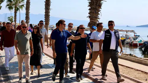 Bodrum’da saha mesaisi: Başkan Mandalinci mahallelerin nabzını tuttu