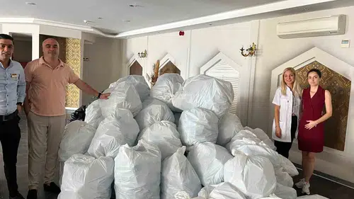 Bodrum'da turizmden çevreye yeşil dokunuş: Pet şişeler artık çöpe gitmiyor