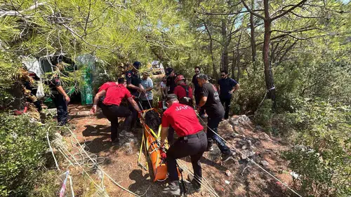 Fethiye'de ormanlık alanda acı veda: 45 yaşındaki adam uçurumdan düşerek can verdi